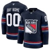 Dresovi New York Rangers 2024-25 Fanatics Premium Custom Treći Navy - Muške